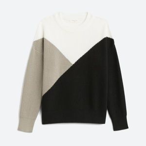 Color block pullover